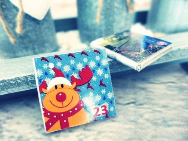 Adventskalender mit Foto
