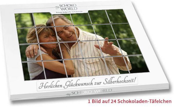 Silberhochzeit Geschenk